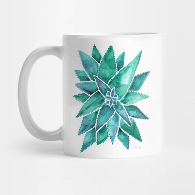 Turquoise Aloe Vera by CatCoq